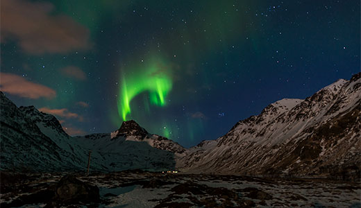 Come fotografare l'aurora boreale